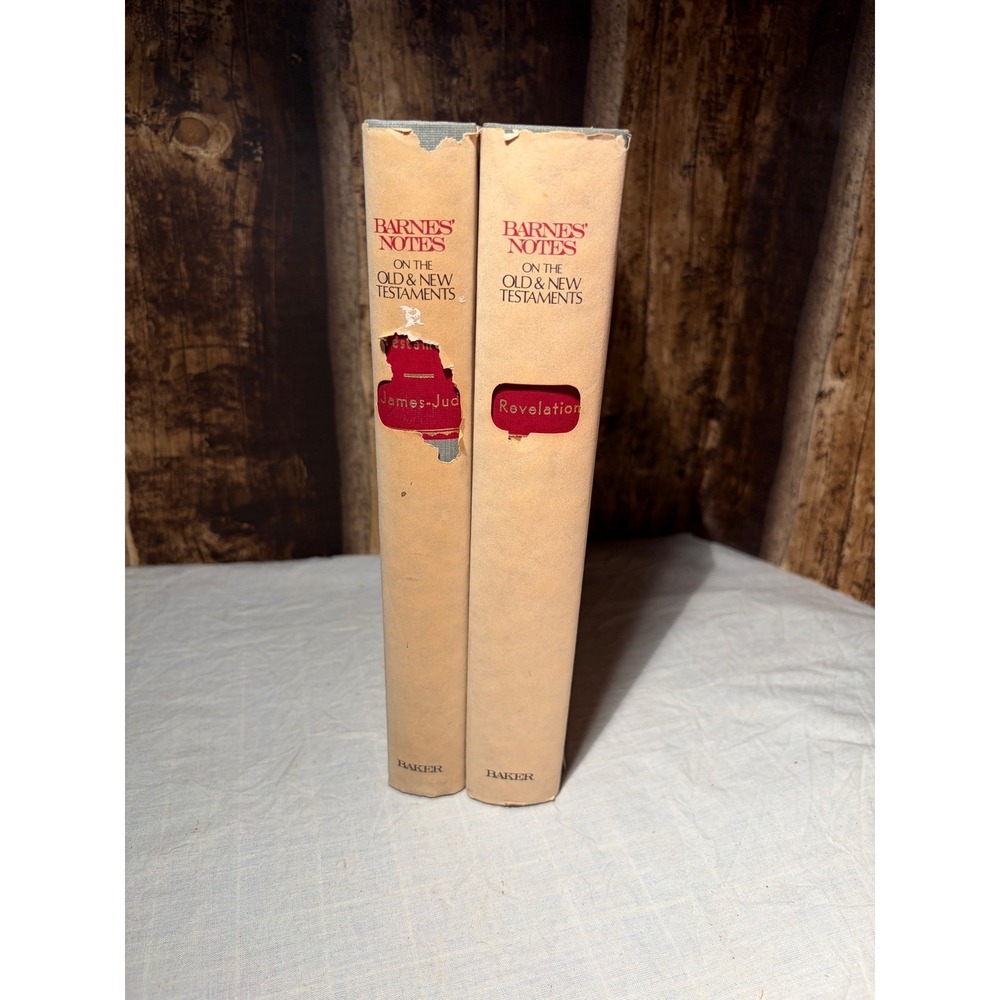 Barnes Notes Old & New Testaments Commentary 2 Vol James-Jude Revelation Baker